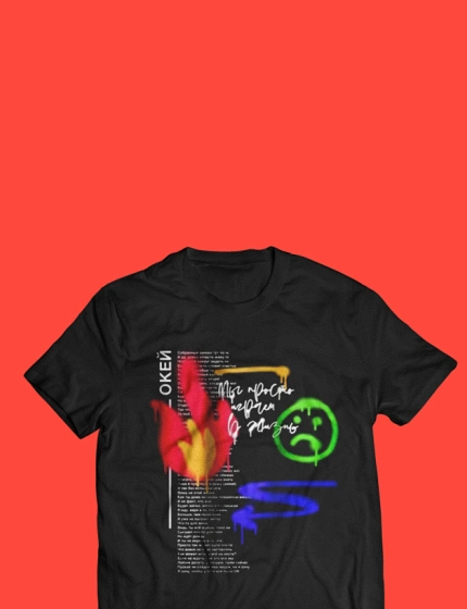 Футболка Okey Black